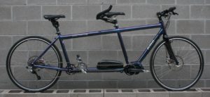 Electric Assist Tandem with Shimano Steps E8000 Drive