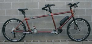 S&S Coupled Electric Assist Joint Adventure mountain hybrid tandem bike