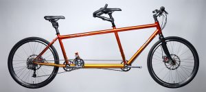 da Vinci Joint AdVenture Tangelo & Sunrise tandem bike with independent coasting cranks