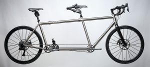 da Vinci silver Symphony Titanium tandem with S&S Couplers