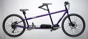 Deep Purple Custom X-Small Tailwind Electric Assist Mountain tandem